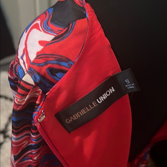 Elegant Multicolor Swirl Dress - Picture 7 of 10